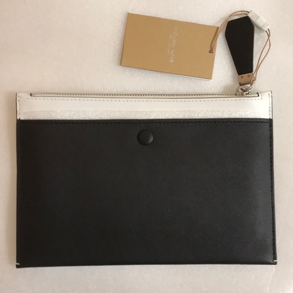 🥰 MK Marilyn Monroe Print Calf Leather Pouch - Picture 6 of 10